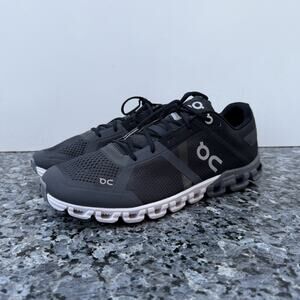 On Running Sneakers Mens 8.5 Cloudflow Black Asphalt Helion Athletic 35.99238